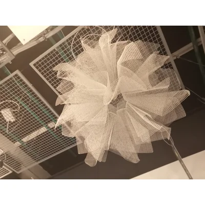 FLUO Lampa wisząca ekspozycyjna biała