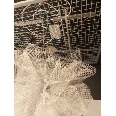 FLUO Lampa wisząca ekspozycyjna biała