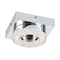 FRADELO Lampa ścienno-sufitowa koło 14x14 cm chrom