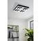 FRADELO Lampa sufitowa 52x52 cm czarny