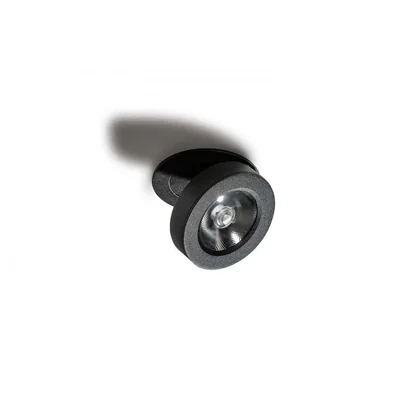 FRIDA Lampa sufitowa 7W 500Lm IP54 3000K czarna