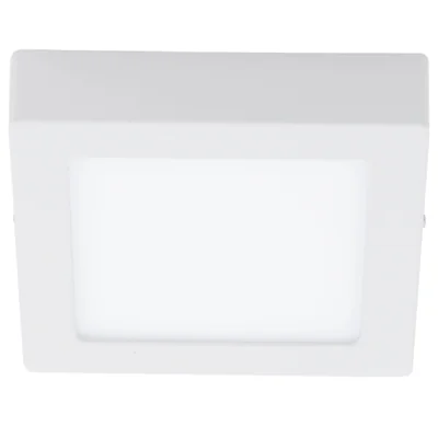 FUEVA 1 Lampa sufitowa 17x17 cm biały ciepły biała