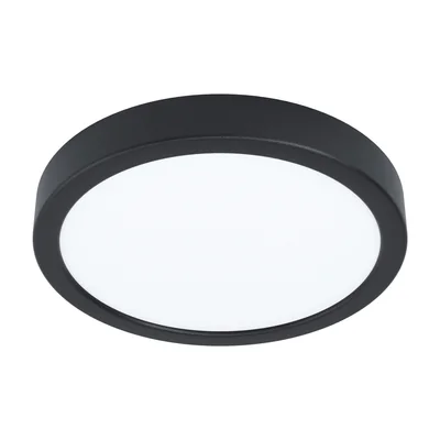 FUEVA 1 Lampa sufitowa 21 cm neutralny czarny