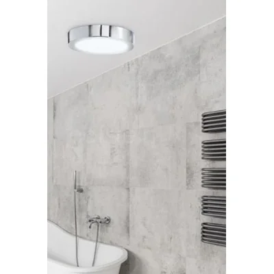 FUEVA 1 Lampa sufitowa 30 cm IP44 ciepły biały chrom