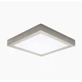 FUEVA 1 Lampa sufitowa 30x30 cm biały ciepły nikiel satynowy