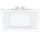FUEVA 1 Lampa sufitowa wpuszczana 12x12 cm biały ciepły biała