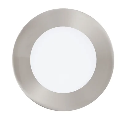 FUEVA-C Lampa wpuszczana 12 cm nikiel satynowy