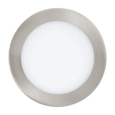 FUEVA-C Lampa wpuszczana 17 cm nikiel satynowy