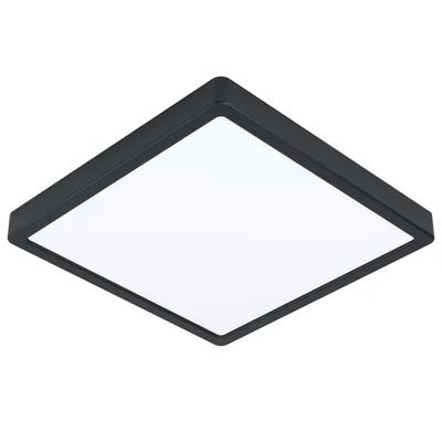 FUEVA Plafon 28,5cm 20,5W 3000K 2400lm IP20 czarny