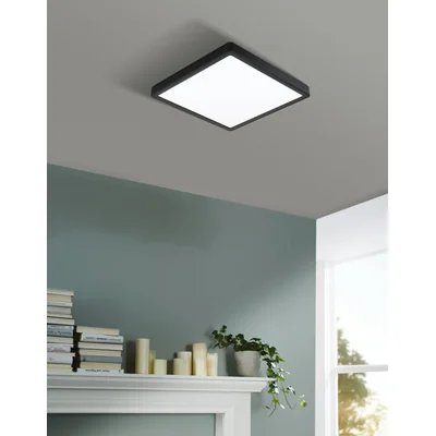 FUEVA Plafon 28,5cm 20,5W 3000K 2400lm IP20 czarny