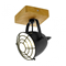 GATEBECK Lampa sufitowa pojedyncza czarna