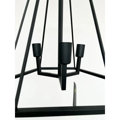 GEOMETRIC 3 Lampa wisząca E27 IP20 czarna