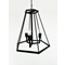 GEOMETRIC 3 Lampa wisząca E27 IP20 czarna