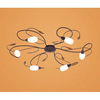 Gerbera 1 Lampa sufitowa brązowy antyczny