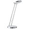 Gexo Lampa biurkowa chrom/biały
