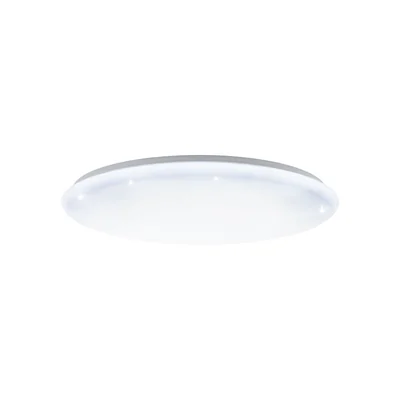 Giron-S Lampa sufitowa z pilotem 76 cm biała