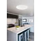Giron-S Lampa sufitowa z pilotem 76 cm biała