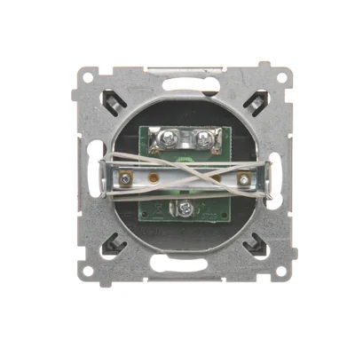 Gniazdo antenowe TV pojedyncze (moduł) antracyt (metalik)