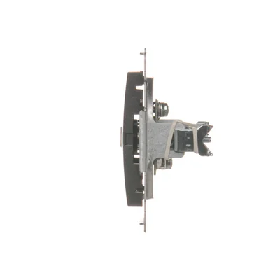 Gniazdo antenowe TV pojedyncze (moduł) antracyt (metalik)