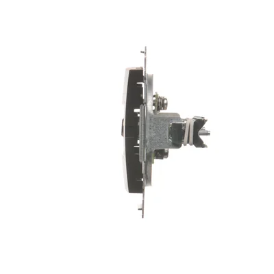 Gniazdo antenowe TV pojedyncze (moduł) brąz mat metalik