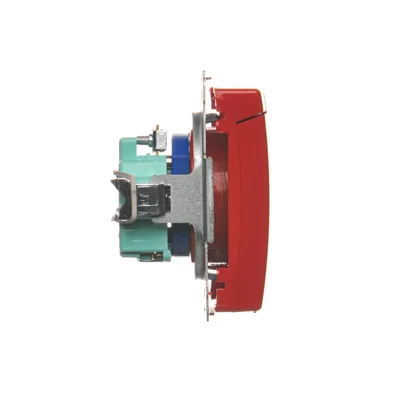 Gniazdo DATA do wersji IP44 (moduł) 230V, czerwone