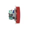 Gniazdo DATA do wersji IP44 (moduł) 230V, czerwone