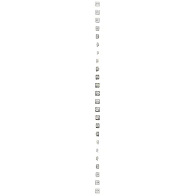 Gniazdo ekwipotencjalne - różnicy potencjałów (moduł) białe