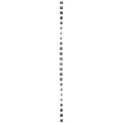 Gniazdo głośnikowe 1-krotne z polem opisowym (moduł) inox (metalik)