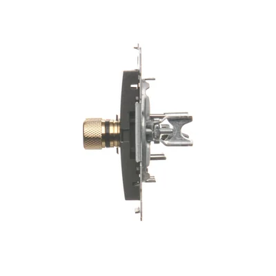 Gniazdo głośnikowe pojedyncze (moduł) antracyt metalik