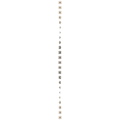 Gniazdo HDMI podwójne (moduł) beżowy