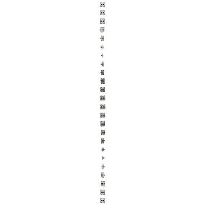 Gniazdo HDMI podwójne (moduł) białe