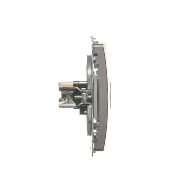 Gniazdo HDMI podwójne (moduł) inox metalik