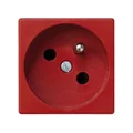Gniazdo K45 z uziemieniem 16A, 230V, czerwony