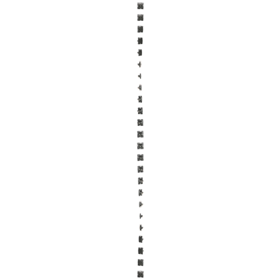 Gniazdo komputerowe podwójne RJ45 kategoria 6 z przesłoną przeciwkurzową (moduł) antracyt (metalik)