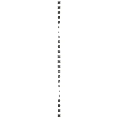 Gniazdo komputerowe podwójne RJ45 kategoria 6 z przesłoną przeciwkurzową (moduł) antracyt (metalik)