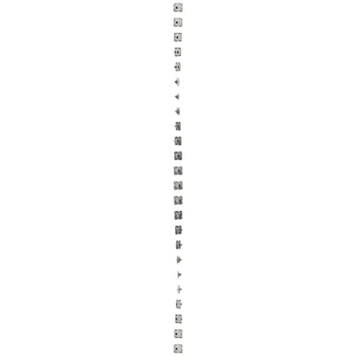 Gniazdo komputerowe pojedyncze RJ45 kategoria 6 z przesłoną przeciwkurzową (moduł) białe