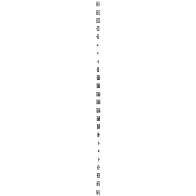 Gniazdo komputerowe pojedyncze RJ45 kategoria 6 z przesłoną przeciwkurzową (moduł) krem