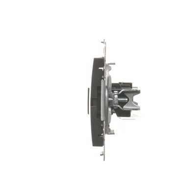 Gniazdo komputerowe RJ45 kat. 5e + RJ12 (moduł) antracyt (metalik)