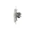 Gniazdo komputerowe RJ45 kat. 5e + RJ12 (moduł) białe