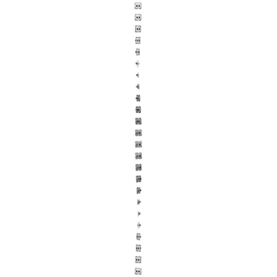 Gniazdo komputerowe RJ45 kat. 5e + RJ12 (moduł) białe