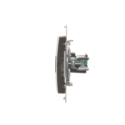 Gniazdo komputerowe RJ45 kat. 5e + RJ12 (moduł) brąz mat metalik