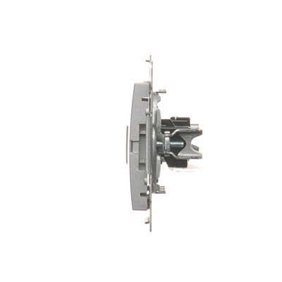 Gniazdo komputerowe RJ45 kat. 5e + RJ12 (moduł) srebrny (metalik)