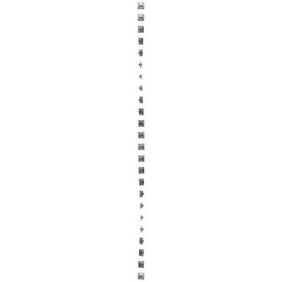 Gniazdo komputerowe RJ45 kat. 5e + RJ12 (moduł) srebrny (metalik)
