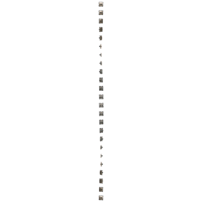 Gniazdo komputerowe RJ45 kat. 5e + RJ12 (moduł) złoty (metalik)
