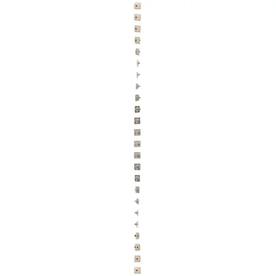 Gniazdo komputerowe RJ45 kat. 6 pojedyncze ekranowane beżowy