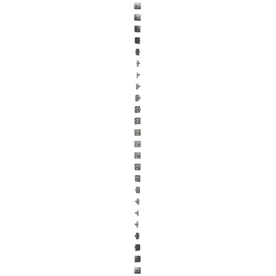 Gniazdo komputerowe RJ45 kat. 6 pojedyncze ekranowane inox metalik