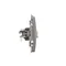 Gniazdo komputerowe RJ45 kat. 6 pojedyncze inox metalik