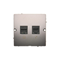 Gniazdo komputerowe RJ45 kat.5e + RJ11 (moduł) inox (metalik)