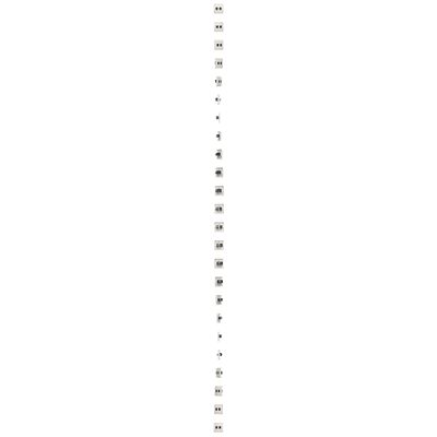 Gniazdo komputerowe RJ45 kat.5e + RJ12 (moduł) białe