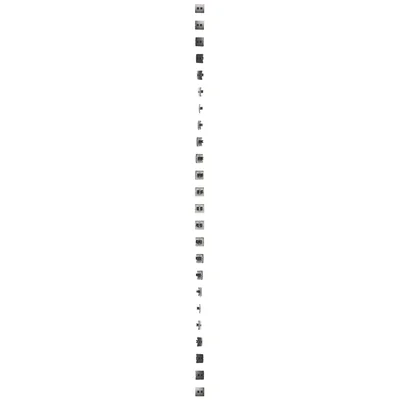 Gniazdo komputerowe RJ45 podwójne kat. 5e (moduł) inox (metalik)